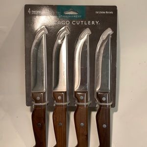 - Chicago Cutlery Oversized Steak Knife Set/4